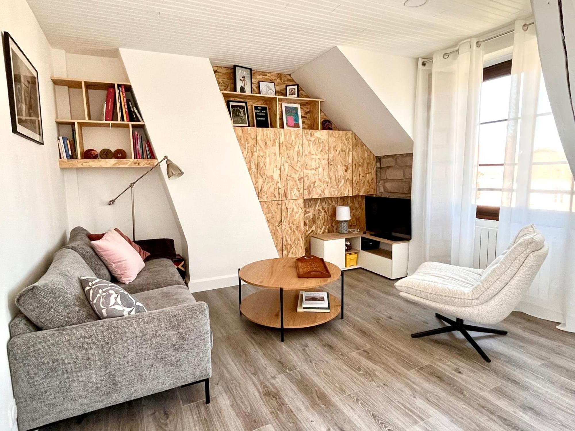 Appartement En Plein Centre Ville 밀리 라 포레 외부 사진